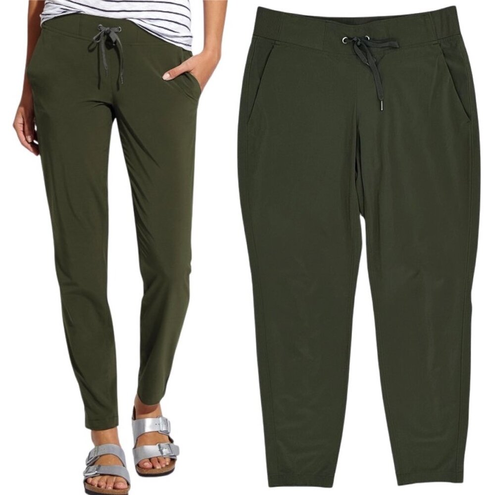 Athleta Olive Green Ankle Jogger Pants